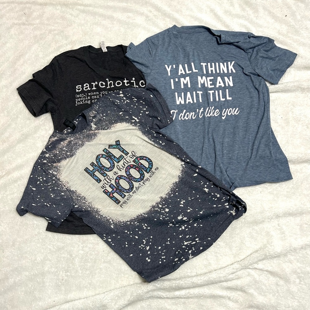 Three Sassy Women’s Graphic T’s